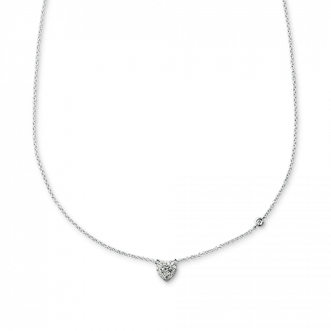 Heart Halo Promise Necklace